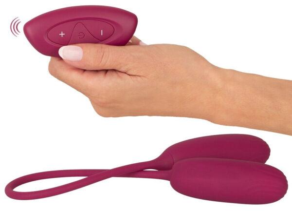 Rc shaking&vibrating love egg duo - Imagen 5