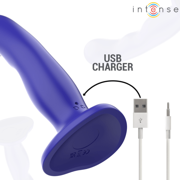 Vibrador silicona con mando  10 funciones Shorty - Imagen 6
