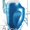 Masturbador Aqua Bubble recargable