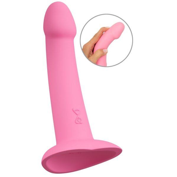 Dildo recargable Heart Guy pink