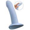 Dildo recargable Heart Guy blue