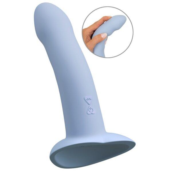 Dildo recargable Heart Guy blue