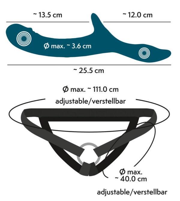Strapon set recargable - Imagen 6