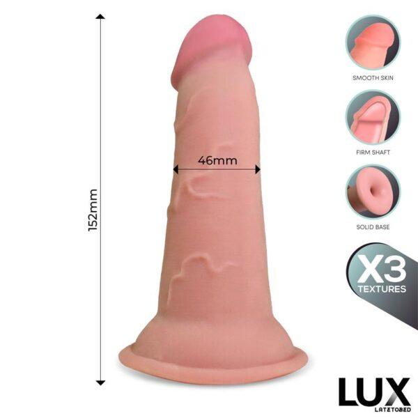 Dildo triple densidad 6" Karl - Imagen 5