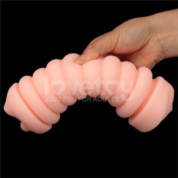 Masturbador double side Virgin skin vagina/ano - Imagen 3
