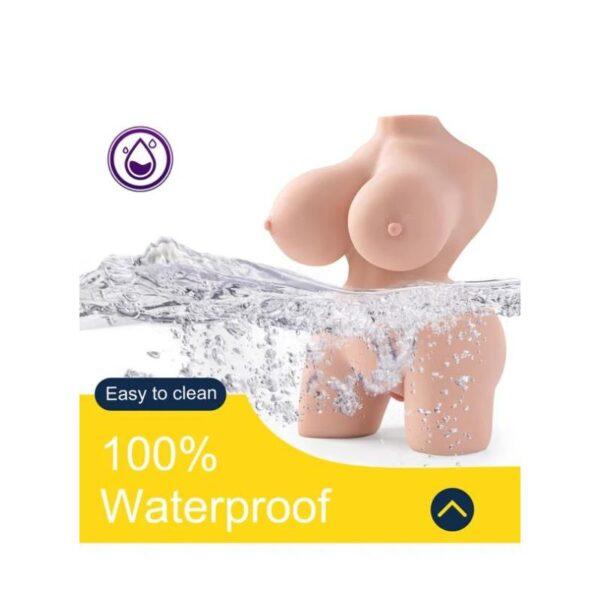 Torso masturbador con vibración 4.2kg Frieda - Imagen 3