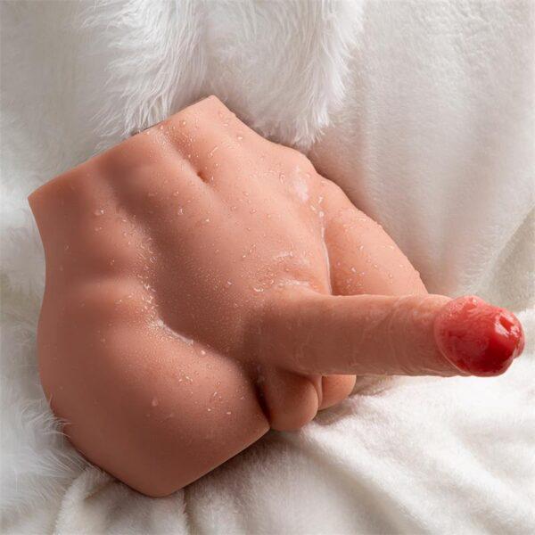 Masturbador con pene vibrador y thrusting Peel - Imagen 9