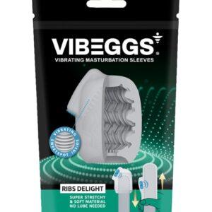 VIBEGGS Ribs Delight - Vibrating Masturbation Sleeve