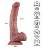 Dildo dual layer recargable 9" - Imagen 2
