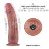 Dildo dual layer recargable 10.5" - Imagen 2