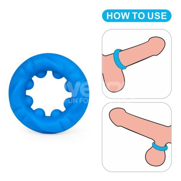 Anillo para pene Pro ridge bump stretcher Pinnacle - Imagen 8