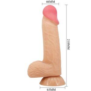 Dildo sliding skin 8.1"
