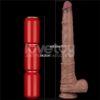 16" Dual layered bendable silicone cock - Imagen 12