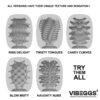 VIBEGGS Ribs Delight - Vibrating Masturbation Sleeve - Imagen 7