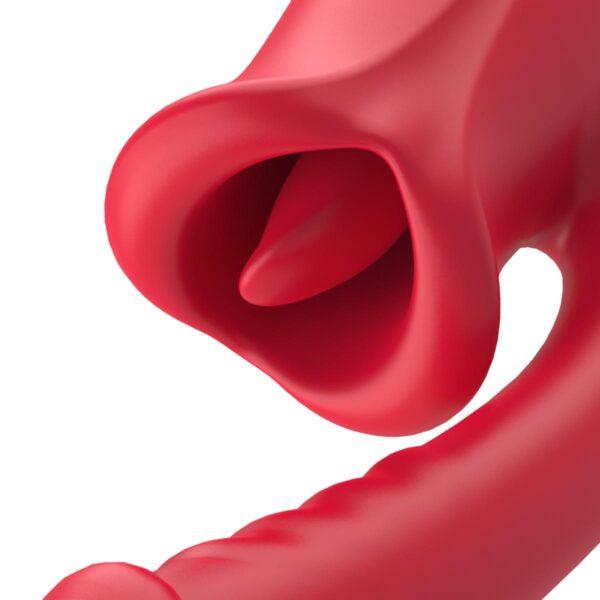 Vibrador y estimulador con lengua doble Teazers - Imagen 9
