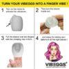 VIBEGGS Ribs Delight - Vibrating Masturbation Sleeve - Imagen 8