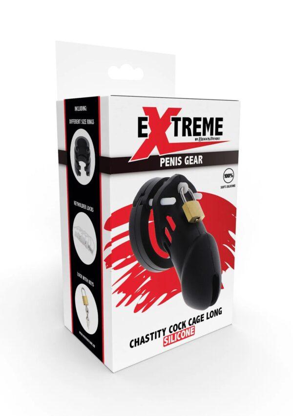 Chastity cock cahe silicone large - Imagen 2