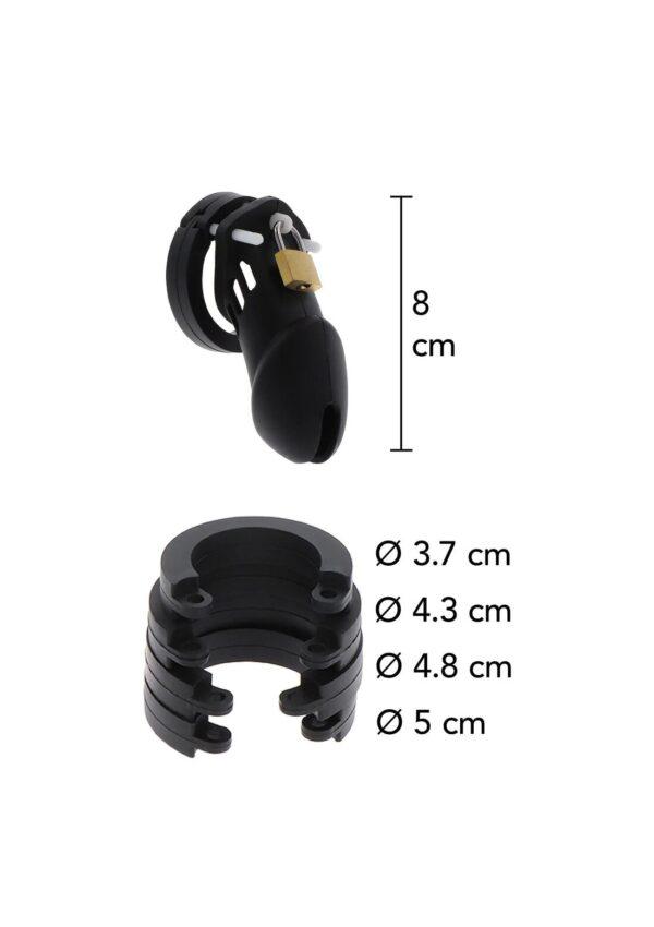 Chastity cock cahe silicone large - Imagen 4