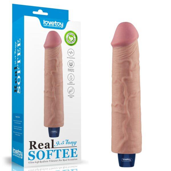 Realístico recargable Real Softee 9.5" - Imagen 2