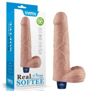 Realistico recargable Real Softee 9" uncut