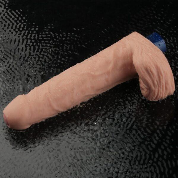 Realistico recargable Real Softee 9" uncut - Imagen 3