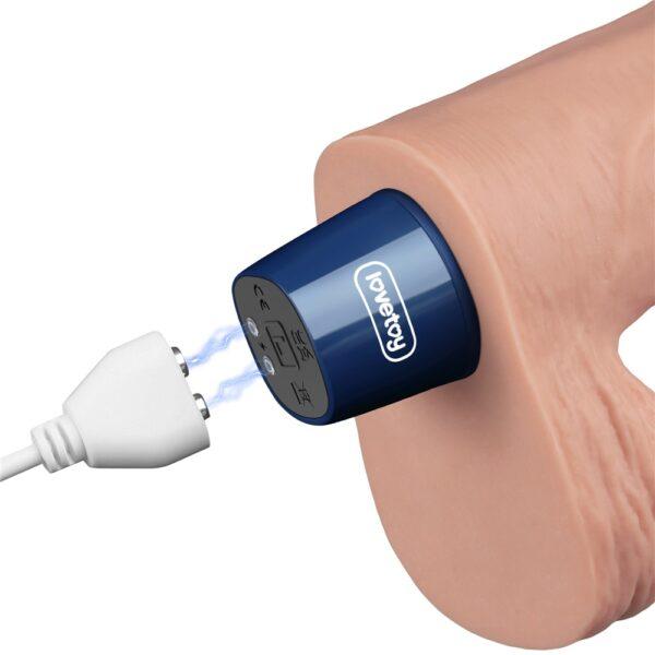Realistico recargable Real Softee 9" uncut - Imagen 5