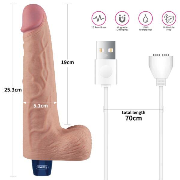 Realístico recargable Real Softee 10" - Imagen 8