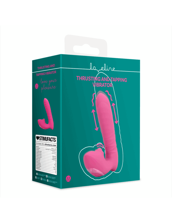 Thrusting and tapping vibrator Loveline - Imagen 11