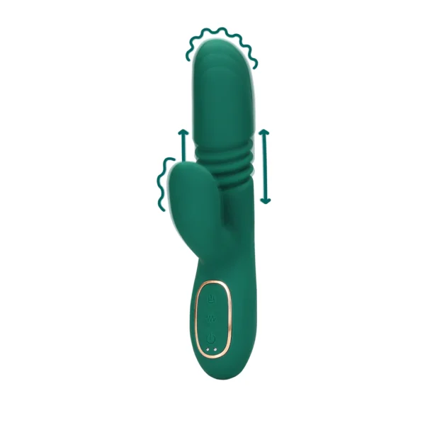 Thrusting rabbit vibrator Loveline