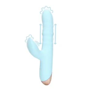 Pulse wave up&down moving ring vibrator Loveline
