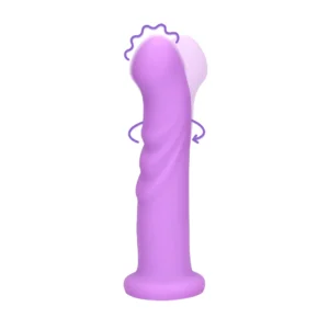 Ultra soft silicone rotating g-spot vibrator Loveline