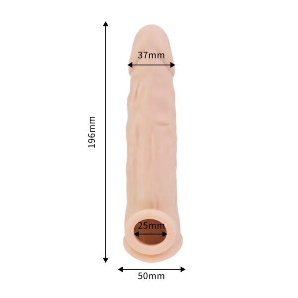 Funda pene hueca Rev 8" Loving Joy - Imagen 6