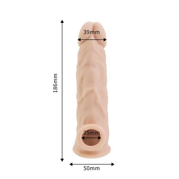 Funda pene hueca Rev 8.5"  Loving Joy - Imagen 6