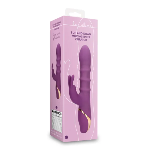 3 up&down moving rings vibrator - Imagen 2