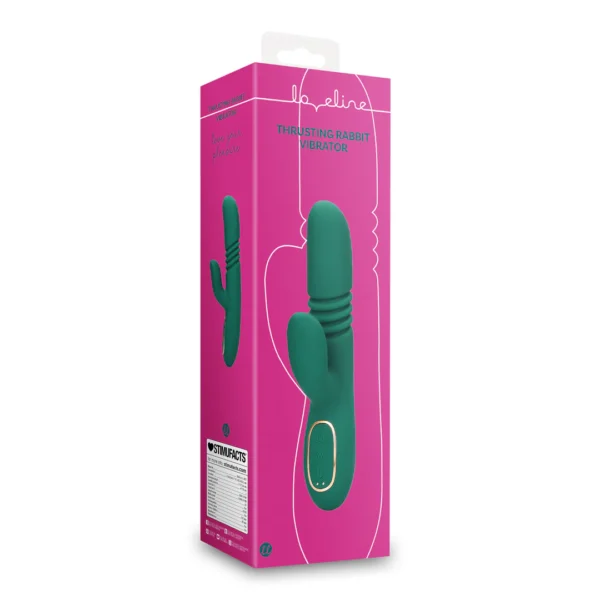 Thrusting rabbit vibrator Loveline - Imagen 2