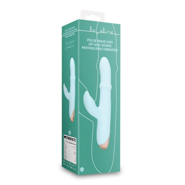 Pulse wave up&down moving ring vibrator Loveline - Imagen 2
