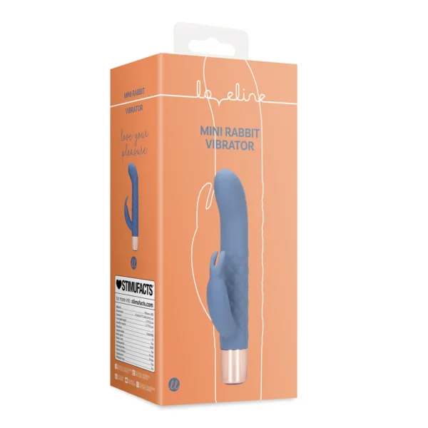 Mini rabbit vibrator Loveline - Imagen 2