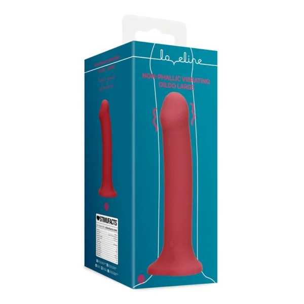 Non phallic vibrating dildo Loveline - Imagen 2