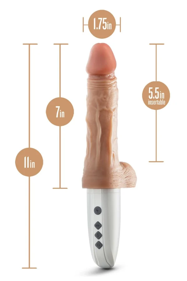 Realístico con vibración y thrusting Mr Hammer - Imagen 12