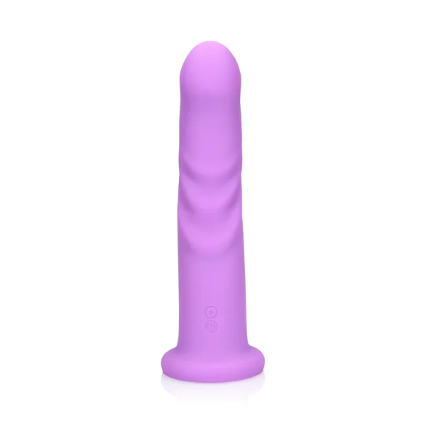 Ultra soft silicone rotating g-spot vibrator Loveline - Imagen 3