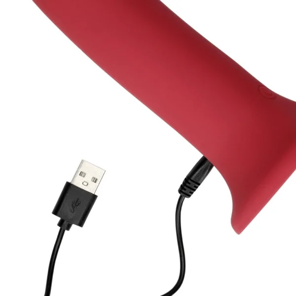 Non phallic vibrating dildo Loveline - Imagen 3
