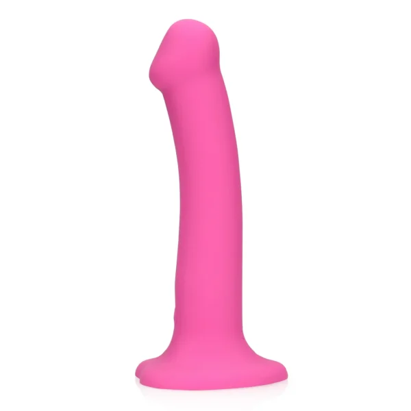 Non phallic vibrating dildo medium Loveline - Imagen 4