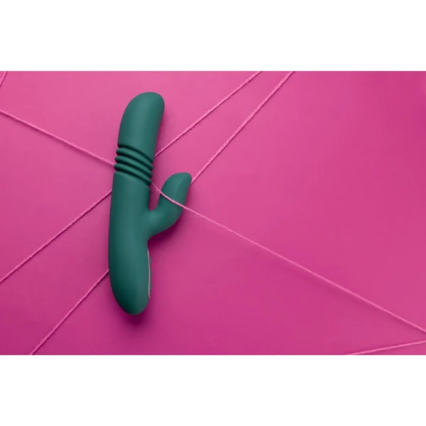 Thrusting rabbit vibrator Loveline - Imagen 4