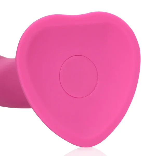 Non phallic vibrating dildo medium Loveline - Imagen 5