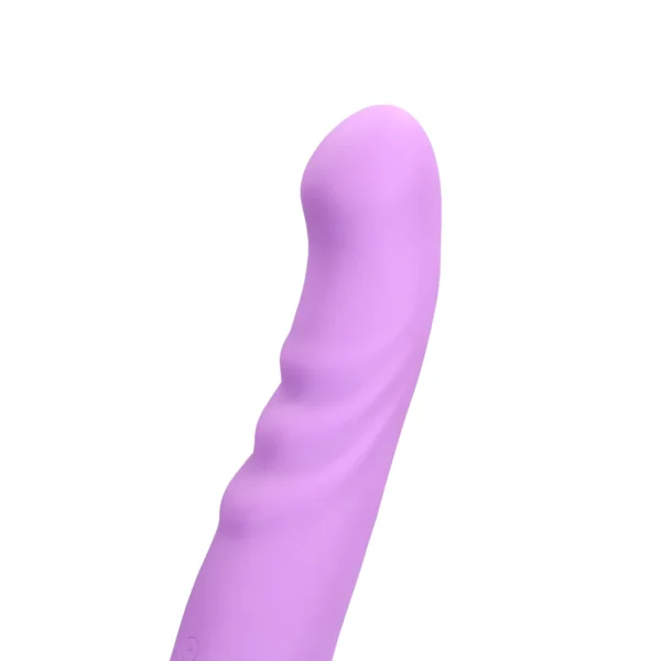 Ultra soft silicone rotating g-spot vibrator Loveline - Imagen 5