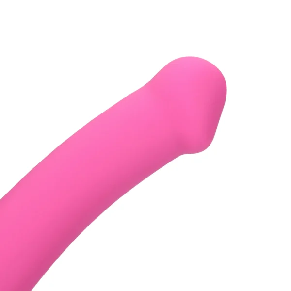 Non phallic vibrating dildo medium Loveline - Imagen 6