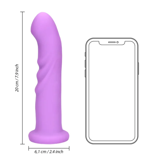 Ultra soft silicone rotating g-spot vibrator Loveline - Imagen 7