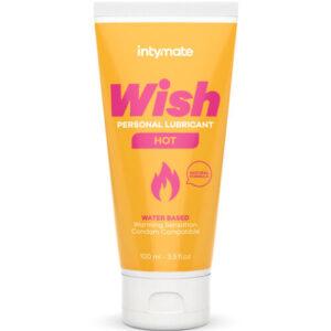 Lubricante efecto calor 100ml Wish