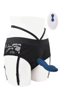 Strap on recargable con mando Snuggle up