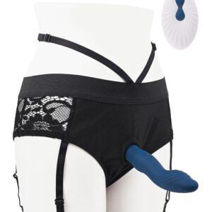 Strap on recargable con mando Snuggle up